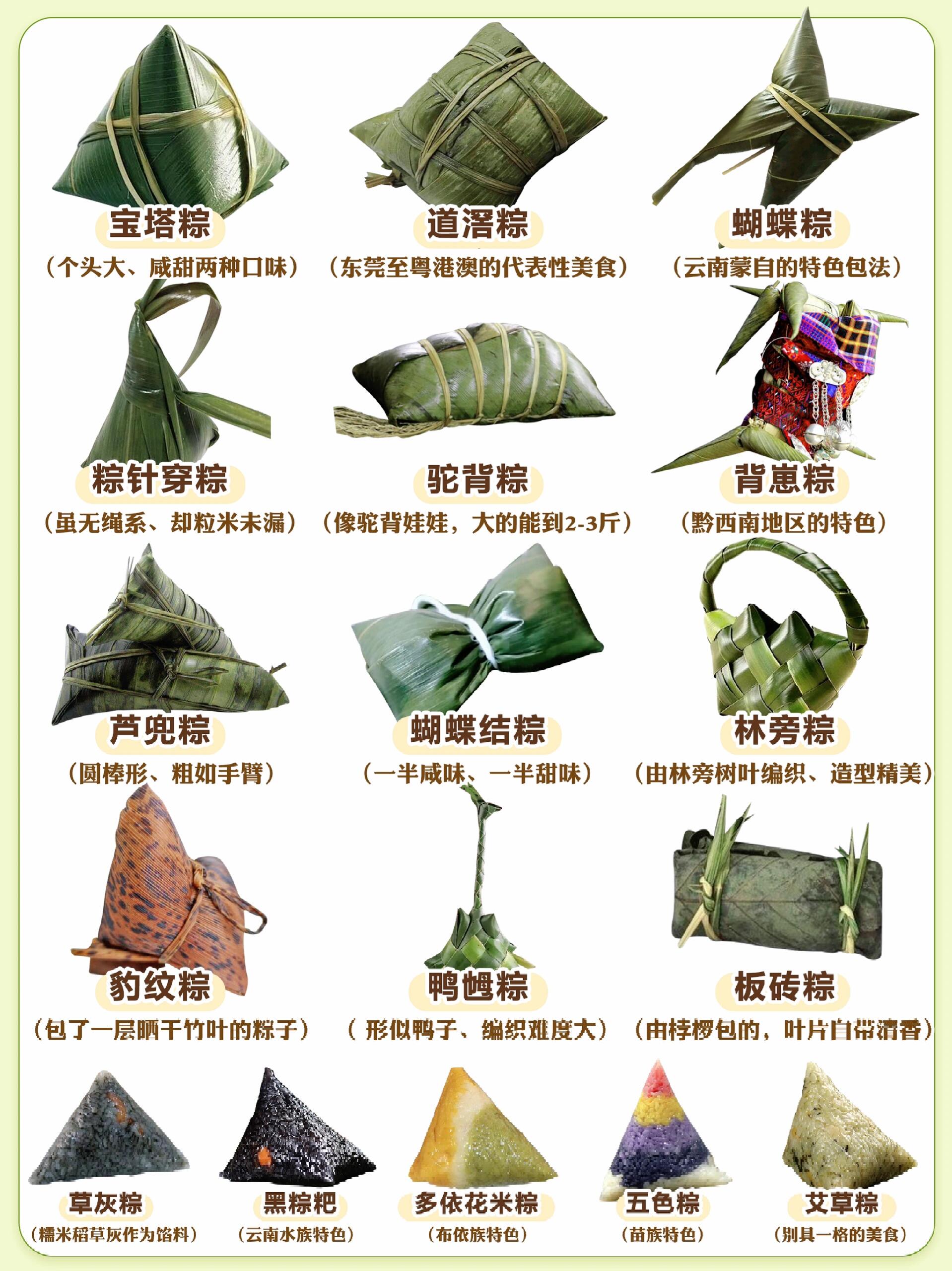 粽子样式
